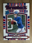 2025 Panini Donruss - Rated Rookies Throwbacks Jaxson Dart #41 (RC)