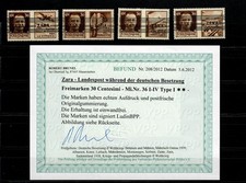 Zara: MiNr. 36 I-IV, typ I, **, czysty