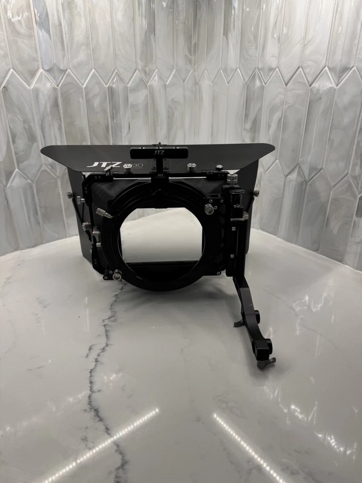 Caja mate JTZ DP30 fibra de carbono 4x4" oscilante 15 mm/19 mm Foto 4 de 4