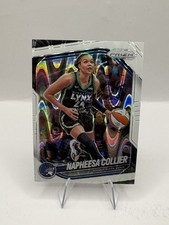 2025 Panini Prizm WNBA Napheesa Collier White Seismic Prizms #8 Minnesota Lynx