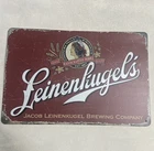 Leinenkugel's Original Beer 8 x 12 Vintage Novelty Metal Sign New!