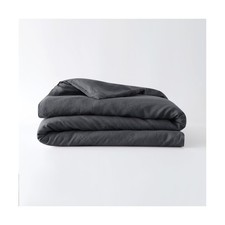 Baloo 100 French Linen Duvet Cover for Weighted Blanket Charcoal - 42"x72" ...
