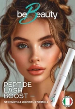 Eyelash Growth Serum Peptides & Vitamins – No Hormones, Made In Italy