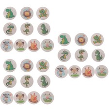 3 Pieces Potty Training Color Changing Stickers Children Animal Pee for Kids