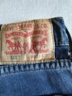 Levi's Men's Slim Fit Jeans Blue Medium Wash Denim Mid Rise 5-Pocket Button — photo 8