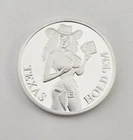 1 oz .999 Fine Silver Texas Hold 'Em Nude Lady Poker Art Lucky Round "Hold 'Em"