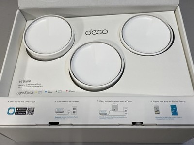 TP-Link Deco X60 AX3000 Whole Home Mesh Wi-Fi 6 System 3-Pack