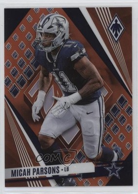2023 Panini Phoenix Orange /75 Micah Parsons #96 7fj
