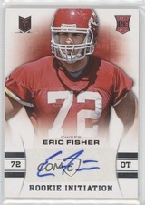 2013 Panini Momentum Rookie Initiation Signatures /299 Eric Fisher #32 Auto 10lp
