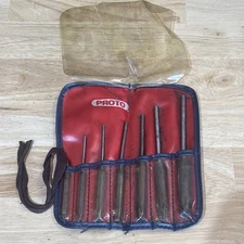 Proto Professional Roll Pin Punch Set 1/16” To 1/4” J49007S2 USA READ!