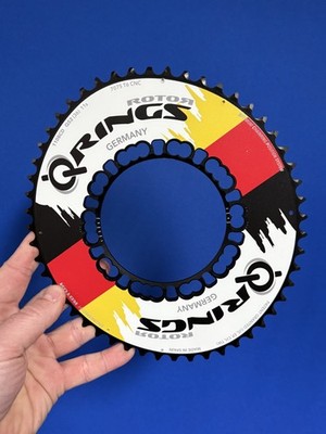 ROTOR Q-Rings 52t Aero 110 BCD 5 Loch Deutschland Flag Edition DE EM Edition NEU