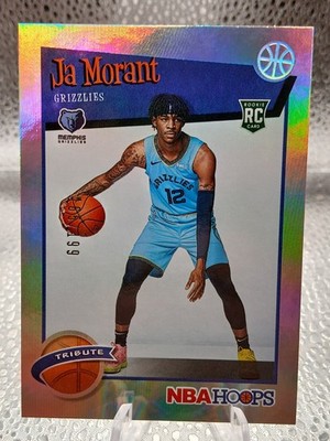 2019-20 Panini NBA Hoops - Hoops Tribute Ja Morant #297 Premium Box Set /199...