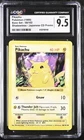 CGC 9.5 MINT+ Pikachu 58/102 Shadowless Japanese Cd Promo Base Set Pokemon Card