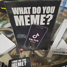 What Do You MEME? Tik Tok Edition Strategy Party Game TikTok Photo Card Game 17+