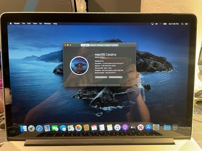 Apple MacBook Pro 15 in 2012 Silver/Intel Core i7 2.30 GHz, 256 GB 8 GB...
