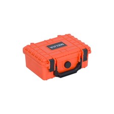 Portable IP67 Waterproof Hard Camera Case with Customizable Foam Interior Orange