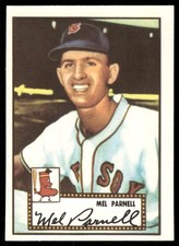 1983 Topps 1952 Reprints Series Mel Parnell #30 Boston Red Sox
