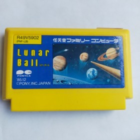 Lunar Ball pony canyon pre-owned Nintendo Famicom NES Tested