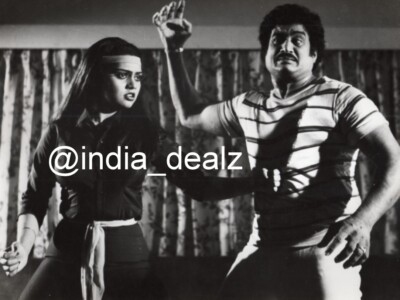 Bollywood Actor Silk Smitha Photo Black White Photograph 4x6 inch Reprint
