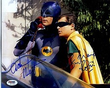 ADAM WEST / BURT WARD Autographed 8x10 - 