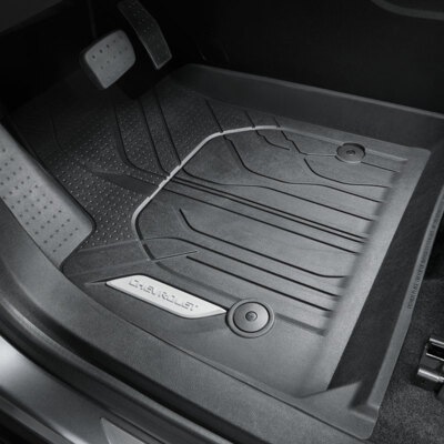 2019-2023 Chevrolet Blazer All Weather Floor Liners 84148089 Black w/ Script OEM