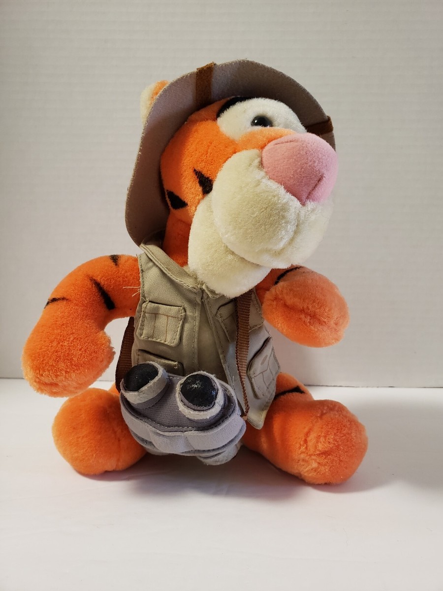 Tigger Safari Explorer Plush w/ Binoculars Walt Disney Parks
