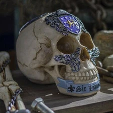 Knights of The Round Table King Arthur Skulls Sir Lamorak Skull Figurine