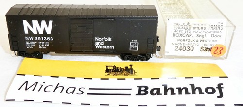 NW 391363 40´ Box Car Single Doors Micro Trains Line 24030 N 1:160 J23 å | Zustand: Gebraucht