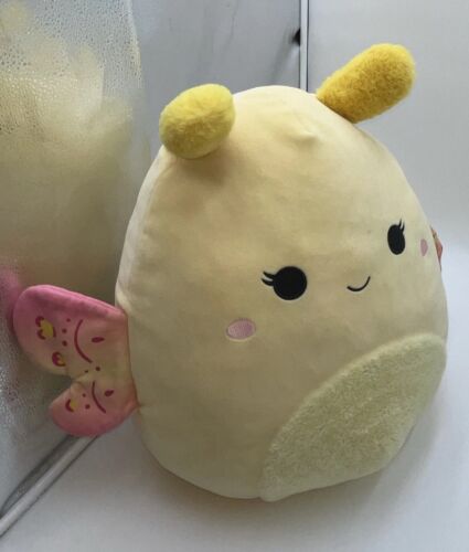 Peluche farfalla Squishmallows 16" Miry la falena 2023 giocattolo Kelly - Foto 12 di 12