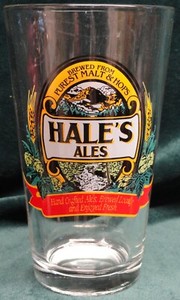 Hale's Ales Seattle WA Pint Beer Glass -- Now Closed