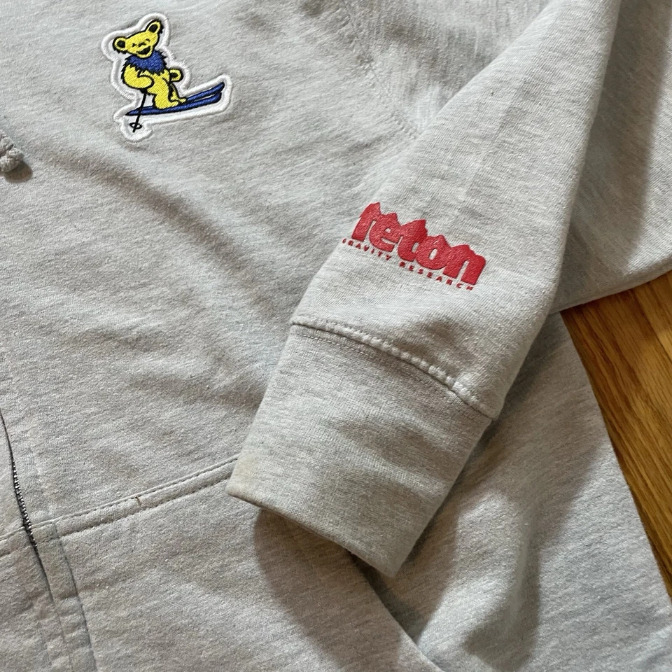 Teton Gravity Research x Grateful Dead SHRED Bears SUDADERA CON CAPUCHA ESQUÍ PEQUEÑA Foto 2 de 4