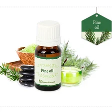 Pine Oil Car Vehicle Air Freshener Essential Diffuser Silver Cap Bottle