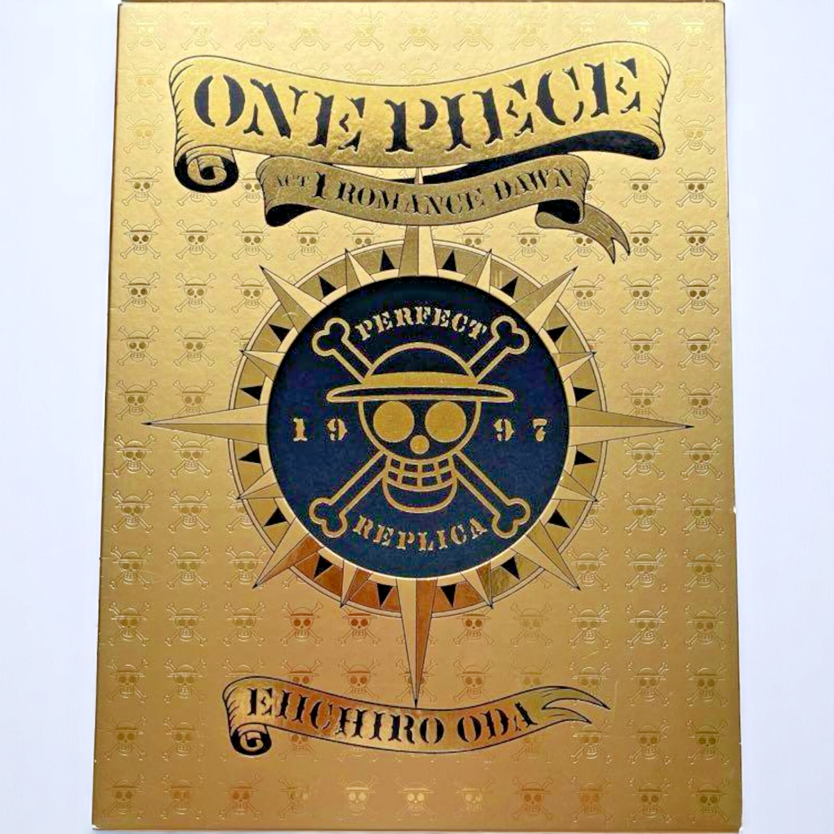 ONE PIECE Episode 1 Duplicate Manuscript Box Romance Dawn Art Book