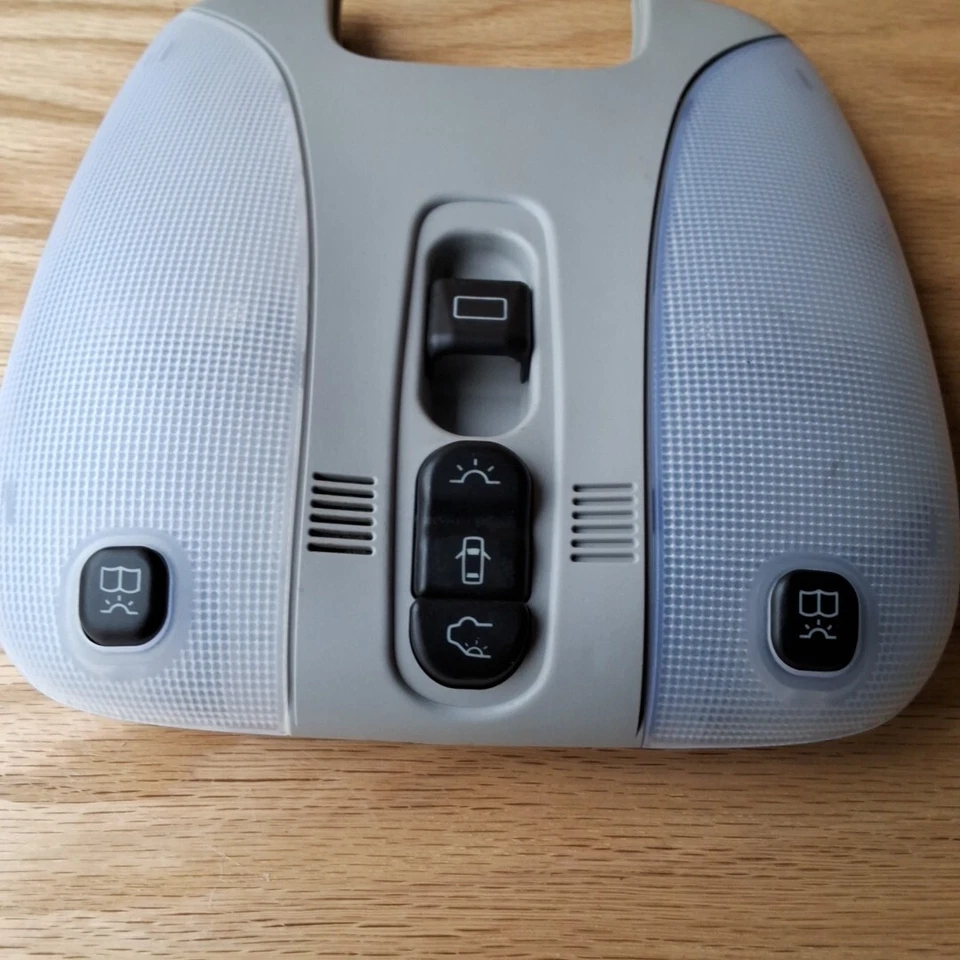 🔥2000-2006 Mercedes W215 CL55 CL500 Lámpara de luz domo de lectura delantera OEM Foto 2 de 4