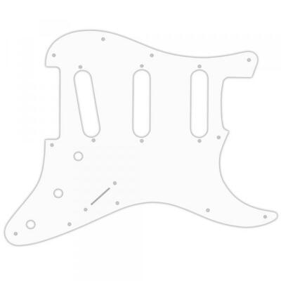 USA PICKGUARD für FENDER  VOODOO JIMI HENDRIX STRATOCASTER  3Ply WHITE WBW