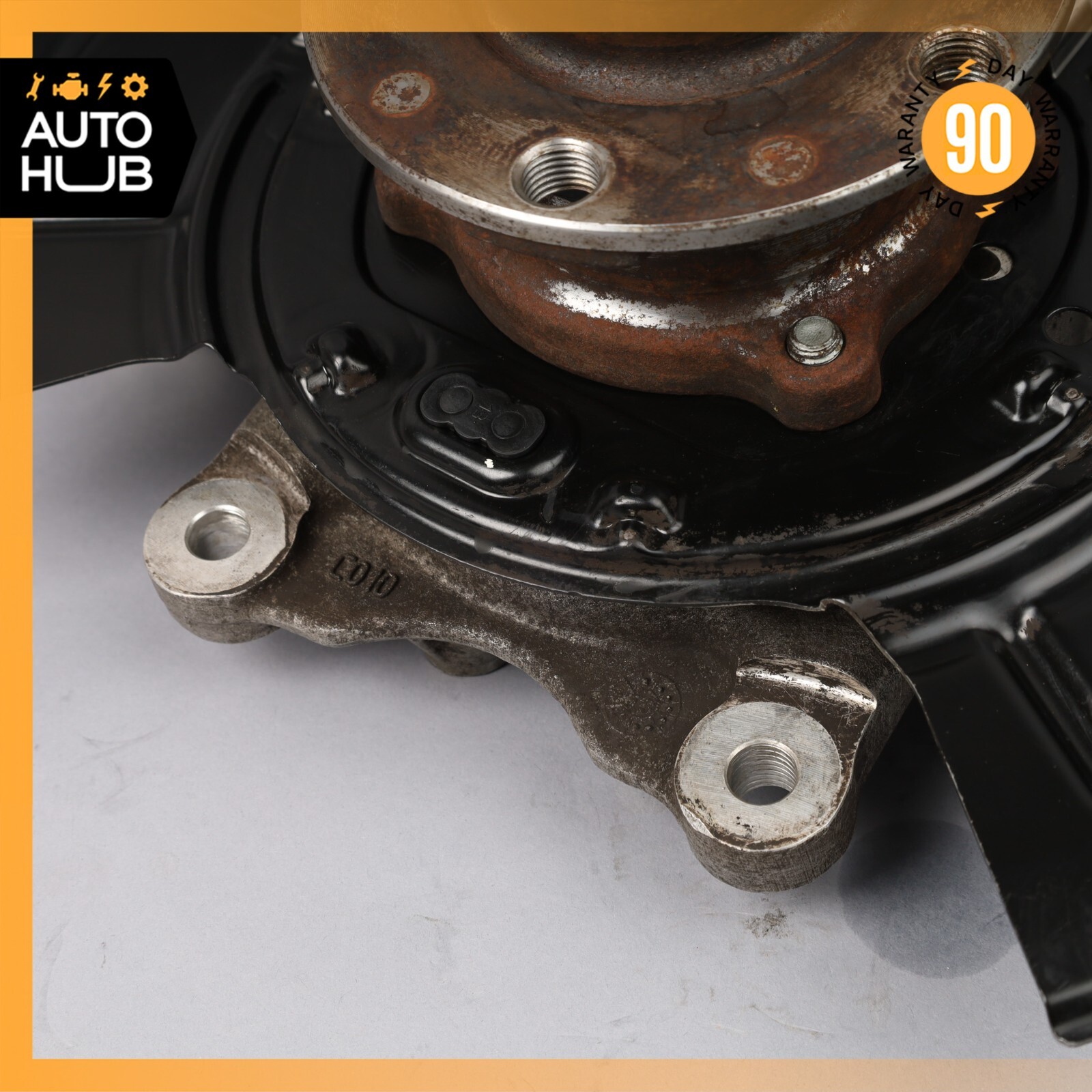 14-17 Maserati Ghibli M157 Rear Right Passenger Side Spindle Knuckle Hub OEM 51k