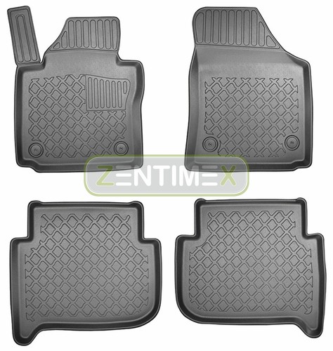 Design-3D-TPE-Gummifußmatten für VW Volkswagen Touran Trendline 1 1T Van Kombi A - Bild 1 von 12