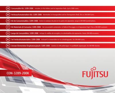 Fujitsu Verbrauchsmaterialien-Kit fi-5120c/5220c/6010N/6000NS (CON-3484-200K)