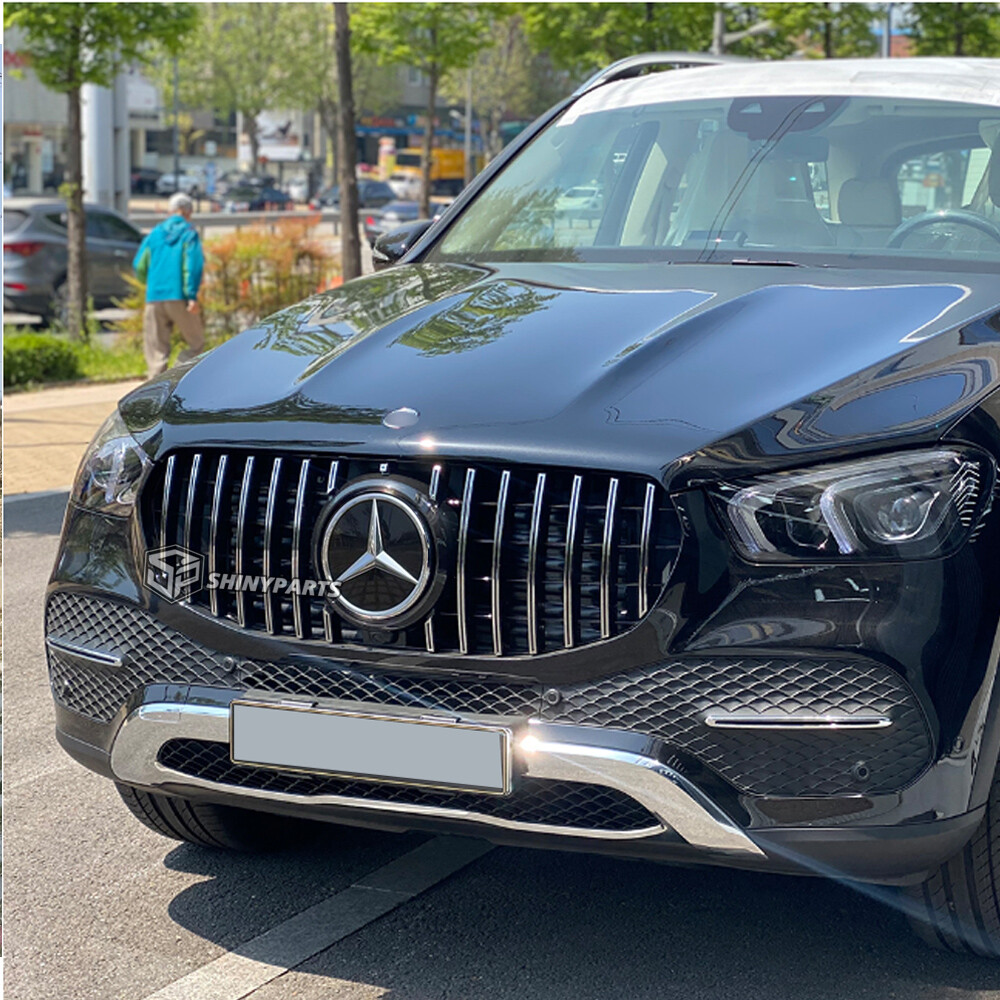 GT Grill For Mercedes Benz 2020 2021 2022 W167 Mesh GLE350 GLE450