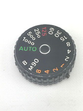 Nikon FE Camera Shutter Speed Dial Button Knob w Screws