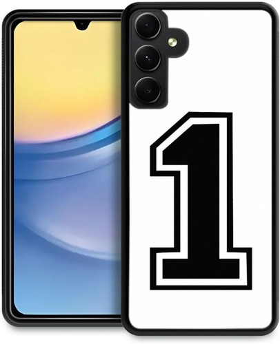 Anti wear Cover For Samsung A15 A16 S23 S24 S25 Ultra FE Black Football Number 1 - 第 12/25 張圖片