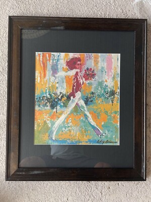 Rare Leroy Neiman signed Lithograph  of a Beautiful Women  Excellent Condition.