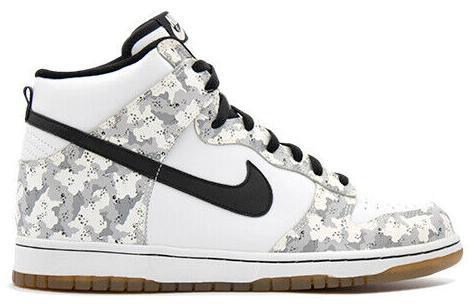 nike sb dunk high black camo