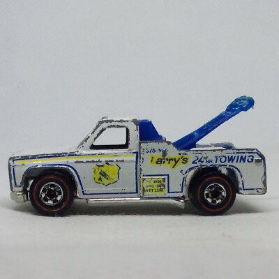 Hot Wheels Redline Ramblin' Wrecker Larry's 24 Hour Towing 1974