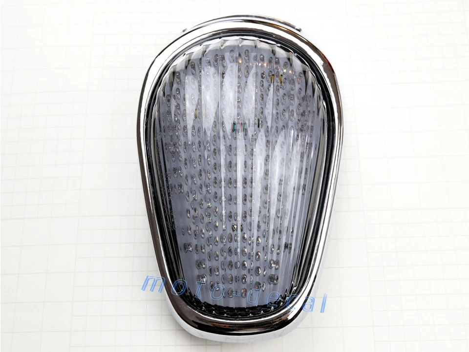 Luz trasera LED integrada para señales de giro de freno Vulcan 2000 VN2000 2004-2010 Foto 2 de 4