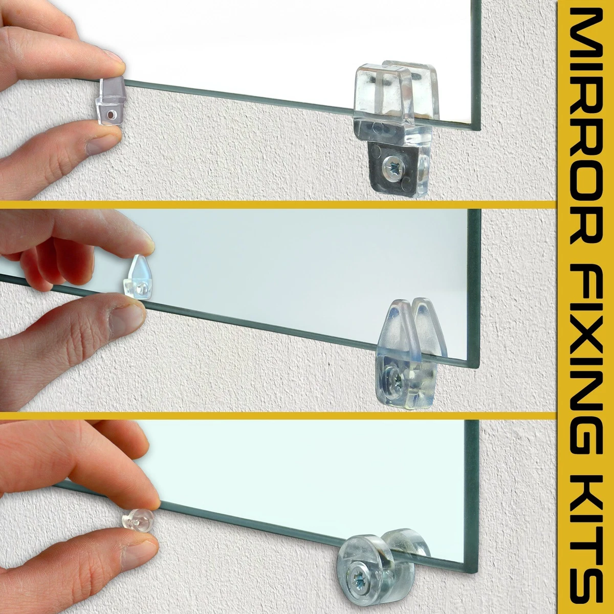 4x Mirror Hanging Kit Wall Mounting