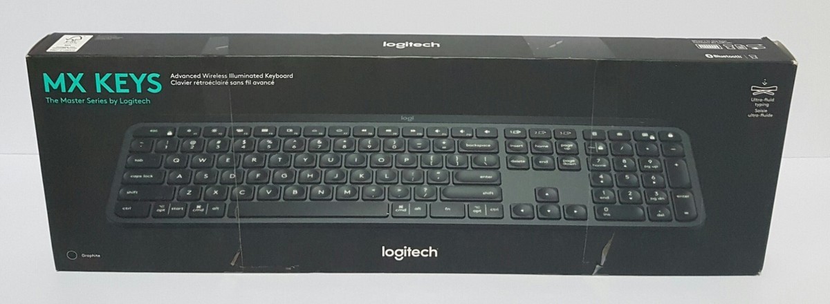 Logitech MX Keys Advanced Wireless Illuminated Keyboard