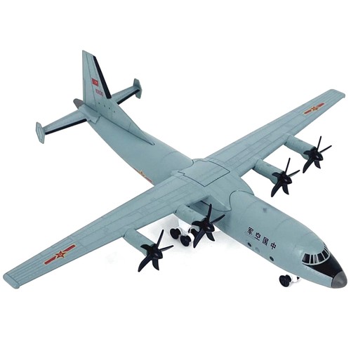 High Simulation 17.7cm Alloy 1/200 Chinese Y-9 Transport Aircraft Finished Model