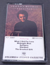 Feelings Johnny Mathis Cassette Tape 1975 vtg