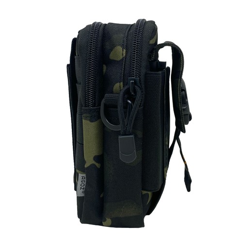 MOLLE Tactical Pouch Compact Utility Gear Bag Cell Phone Case for LG Velvet V60 - Picture 14 of 14